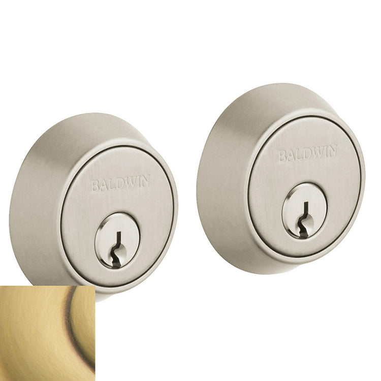 Baldwin Estate 8011 - Satin Brass & Brown