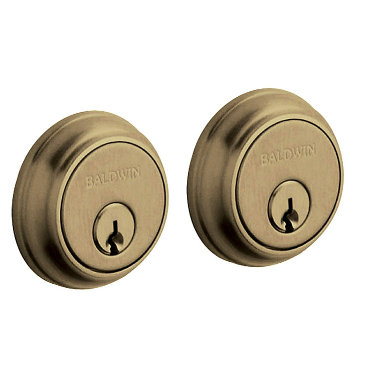 Baldwin Estate 8021 - Satin Brass & Black