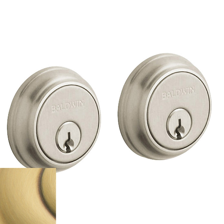 Baldwin Estate 8021 - Satin Brass & Brown