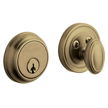 Baldwin Estate 8031 - Satin Brass & Black