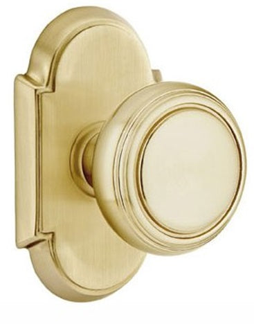 Emtek Norwich 2-3/8 Inch Passage Rosette Knob, Satin Nickel