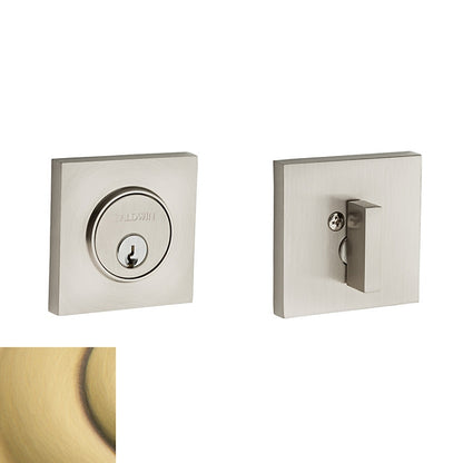 Baldwin Estate 8220 - Satin Brass & Brown