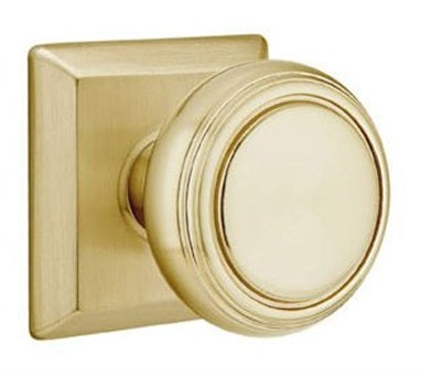 Emtek Norwich Knob With Quincy Rosette