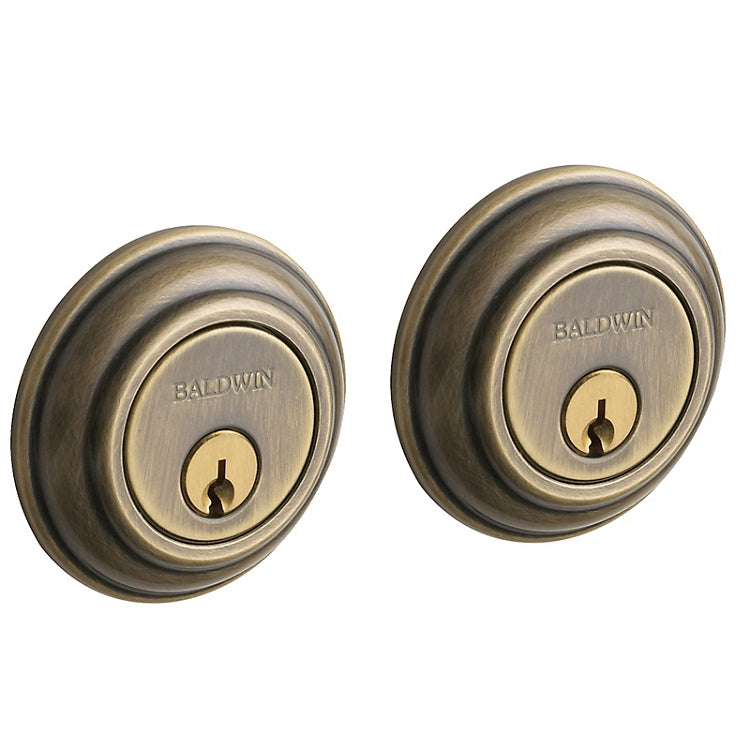 Baldwin Estate 8232 - Satin Brass & Black