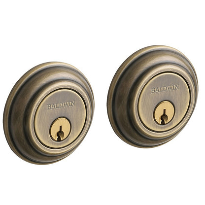 Baldwin Estate 8232 - Satin Brass & Black