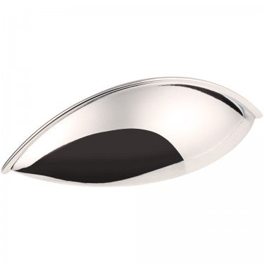 Hardware Resources Bordeaux Polished Nickel Cup Pull