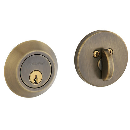 Baldwin Estate 8241 - Satin Brass & Black