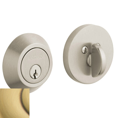 Baldwin Estate 8241 - Satin Brass & Brown