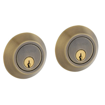 Baldwin Estate 8242 - Satin Brass & Black