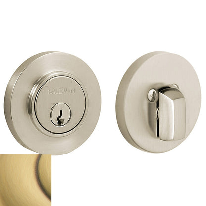Baldwin Estate 8244 - Satin Brass & Brown