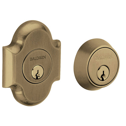 Baldwin Estate 8253 - Satin Brass & Black