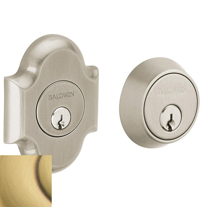 Baldwin Estate 8253 - Satin Brass & Brown