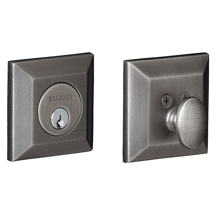 Baldwin Estate 8254 - Distressed Antique Nickel