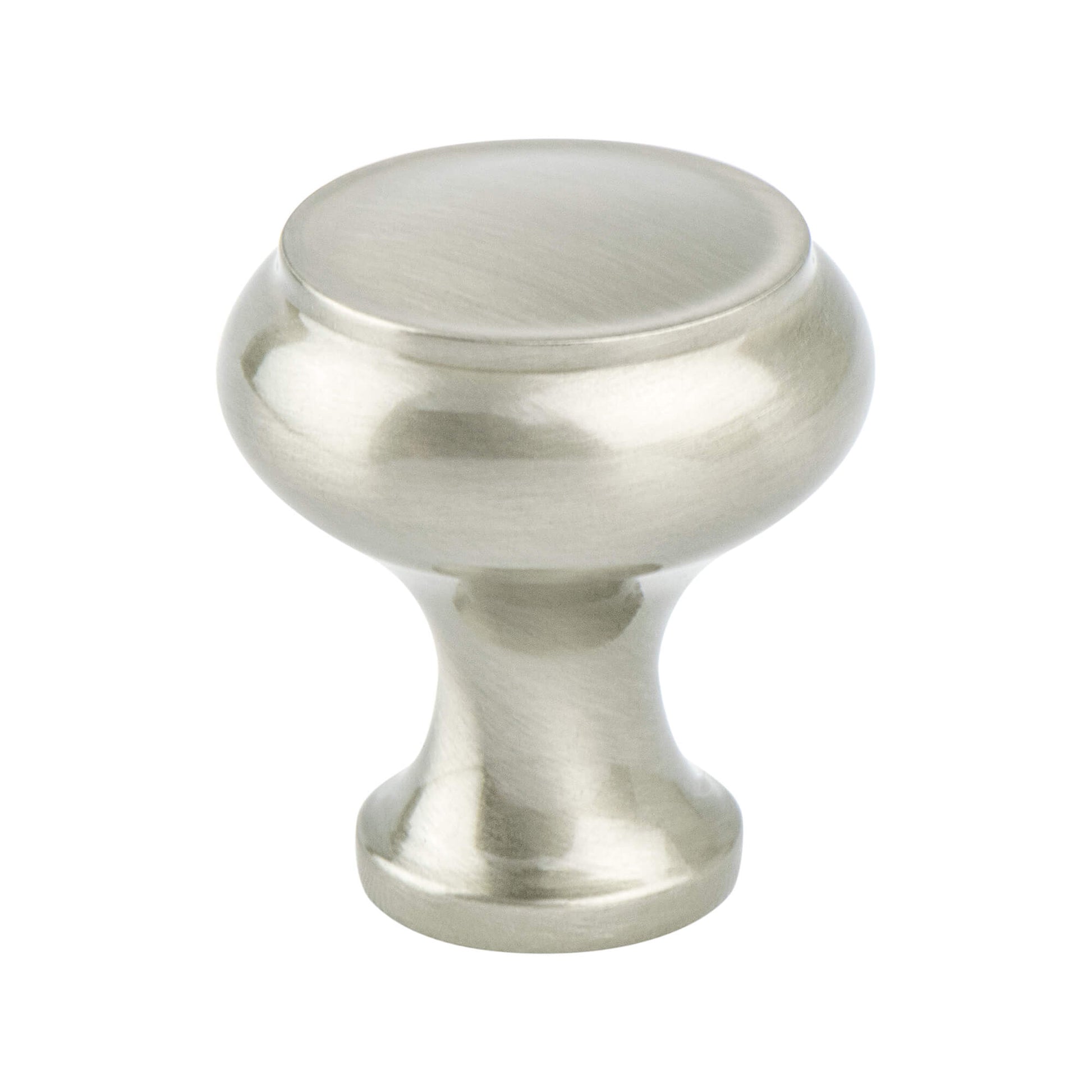 Berenson Forte 2 1-5/16 Inch Knob In Brushed Nickel