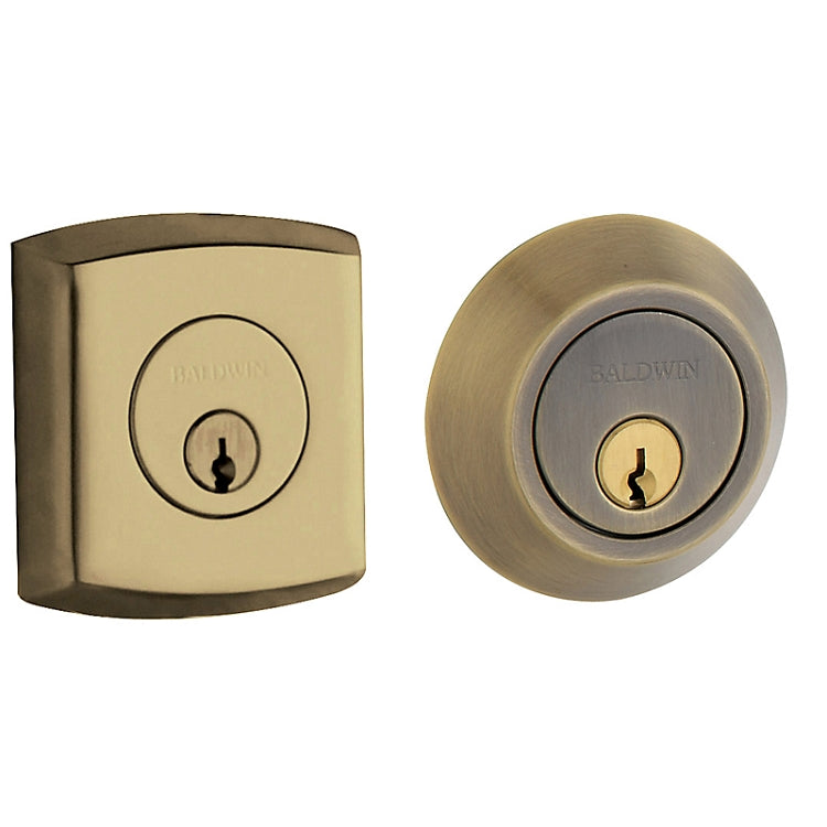 Baldwin Estate 8286 - Satin Brass & Black