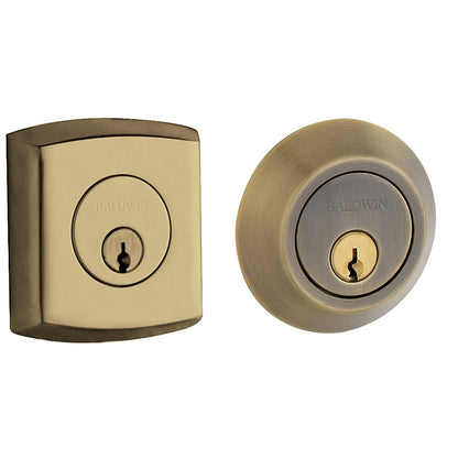 Baldwin Estate 8286 - Satin Brass & Black