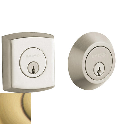 Baldwin Estate 8286 - Satin Brass & Brown