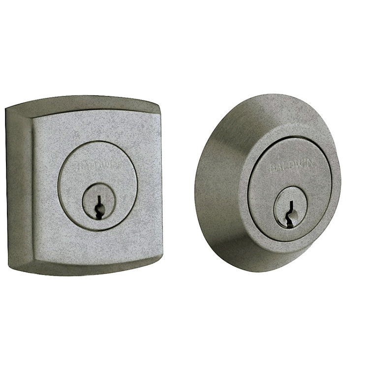 Baldwin estate 8286 - Distressed Antique Nickel