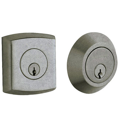 Baldwin estate 8286 - Distressed Antique Nickel