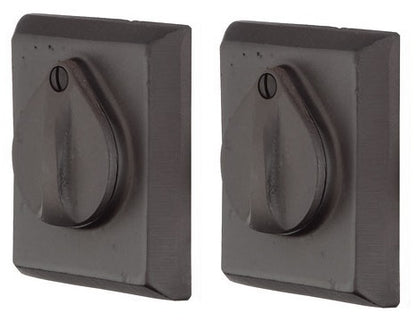 Emtek Sandcast Bronze #3 Style Double Cylinder Deadbolt
