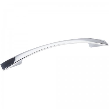 Hardware Resources 128 mm CC Polished Chrome Flared Regan Cabinet Pull