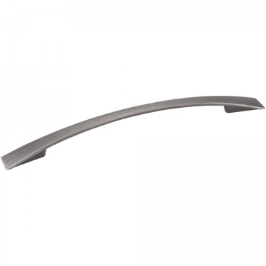 Hardware Resources 160 mm CC Brushed Pewter Flared Regan Cabinet Pull