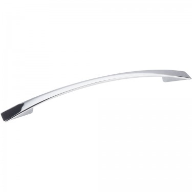 Hardware Resources 160 mm CC  Polished Chrome Flared Regan Cabinet Pull
