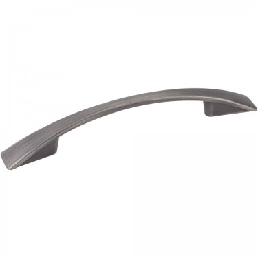 Hardware Resources 96mm CC Brushed Pewter Flared Regan Cabinet Pull