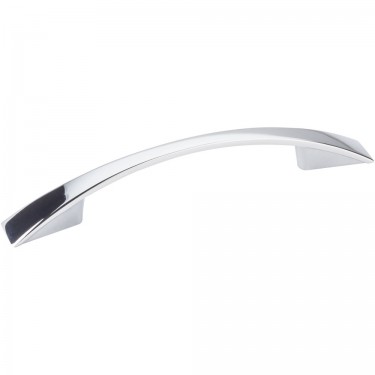 Hardware Resources 96 mm CC Polished Chrome Flared Regan Cabinet Pull
