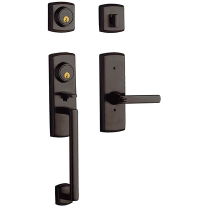 Baldwin Soho Two-Point Lock Handleset 85385