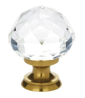 Emtek Diamond 1 Inch Cabinet Knob French Antique