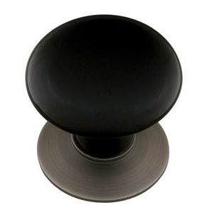 Emtek Ebony 1-3/8 Inch Porcelain Cabinet Knob