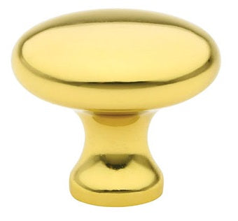 Emtek Providence 1 Inch Cabinet Knob Polished Brass