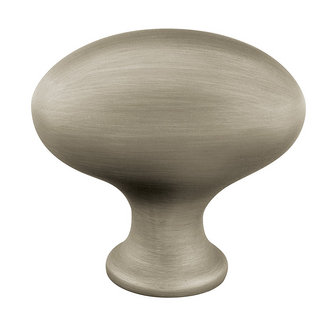 Emtek Egg 1-1/4 Inch Cabinet Knob Pewter