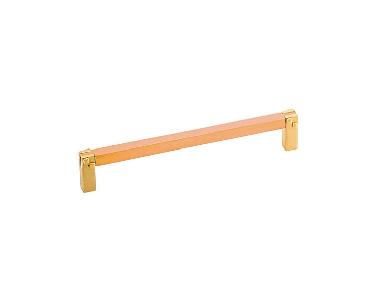 Emtek Tenon And Mortise 3 Inch Cabinet Pull Satin Brass