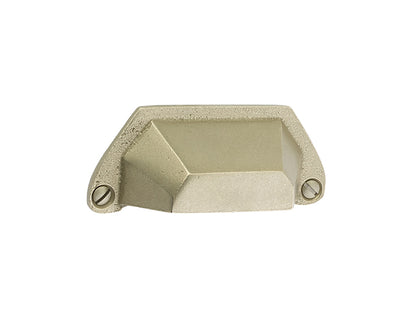  Emtek Bronze 3 Inch Bin Pull  Tumbled White Bronze