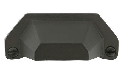  Emtek Bronze 3 Inch Bin Pull Flat Black