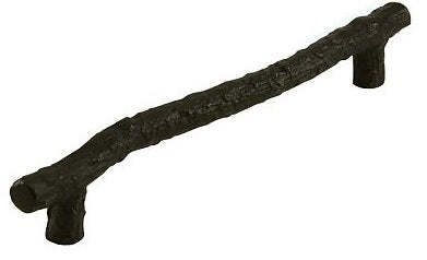 Emtek 3 1/2 Inch Twig Cabinet Pull Flat Black
