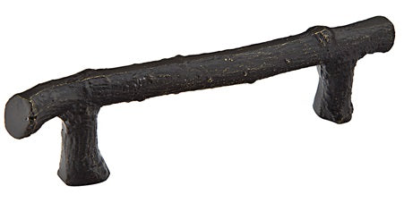 Emtek 4 Inch Twig Cabinet Pull Medium Bronze