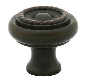 Emtek Rope 1 1/4 Inch Cabinet Knob
