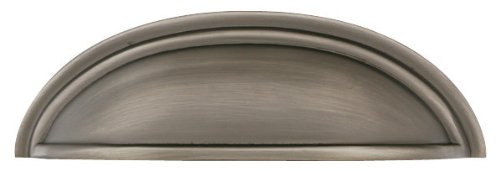 Emtek 4 Inch Cup Pull Pewter