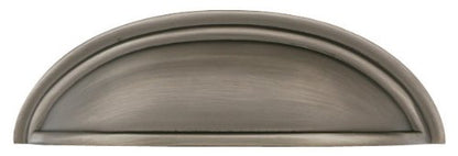 Emtek 4 Inch Cup Pull Pewter
