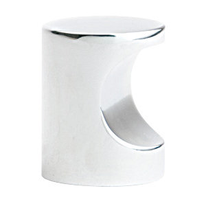 Emtek Small Modern Finger Pull polished chrome