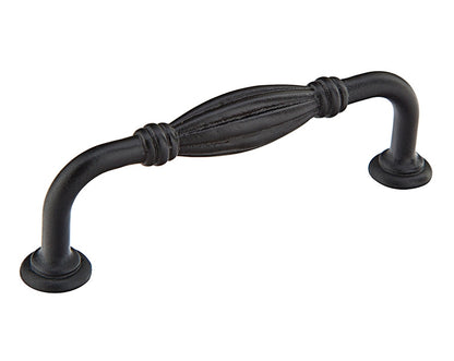 Emtek Bronze Fluted 6 Inch C-to-C Fixed Pull