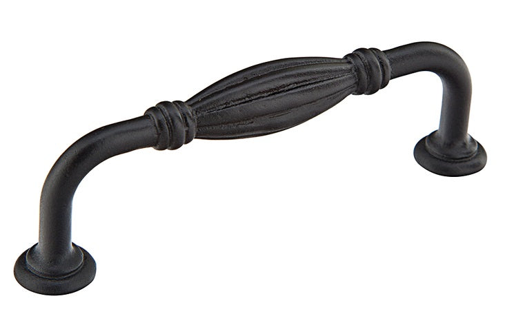 Emtek Bronze Fluted 10 Inch Fixed Pull