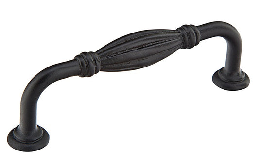 Emtek Bronze Fluted 10 Inch Fixed Pull