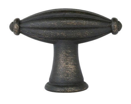 Emtek Bronze Fluted 3 Inch Finger Knob