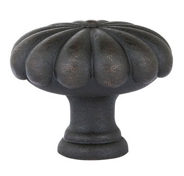 Emtek Bronze Fluted 1 1/4 Inch Cabinet Knob Medium Bronze