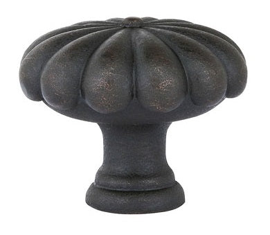 Emtek Bronze Fluted 1 3/4 Inch Cabinet Knob