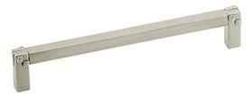 Emtek Tenon And Mortise 6 Inch Cabinet Pull Satin Nickel